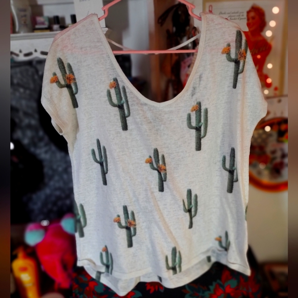 Cactus cutie XL Wrangler top
